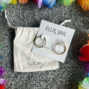 Ellie Vail Hoop Earrings Gold